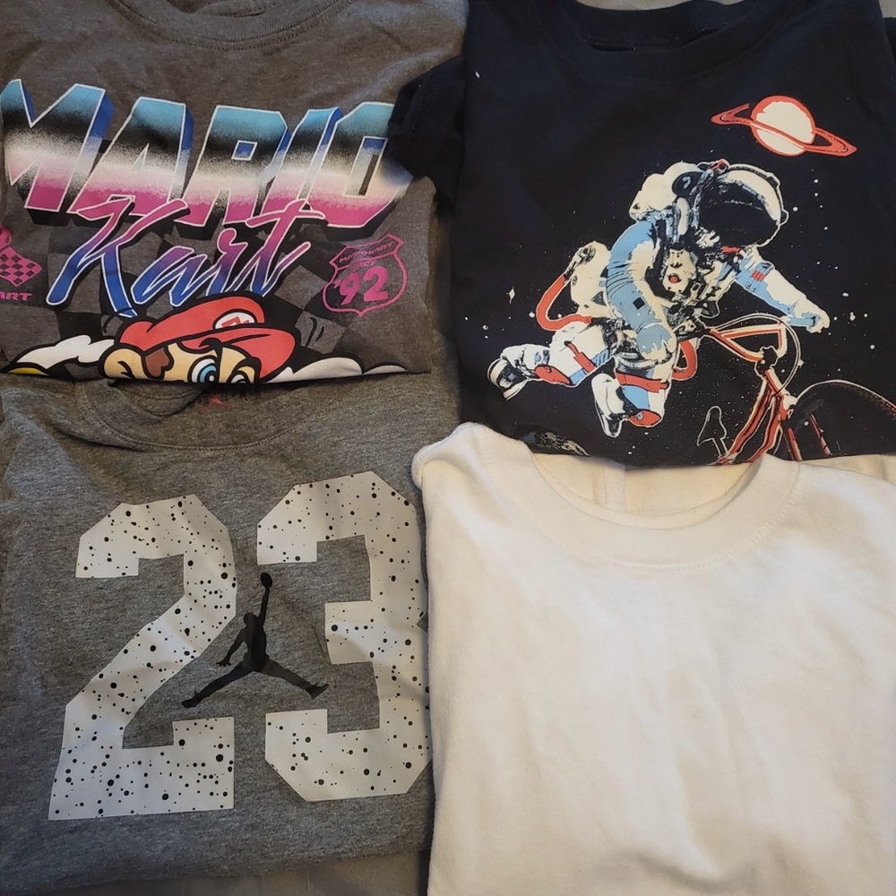 Boys assorted shirts size 6